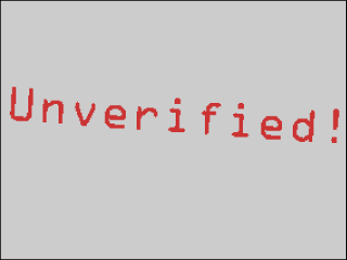 Unverified score