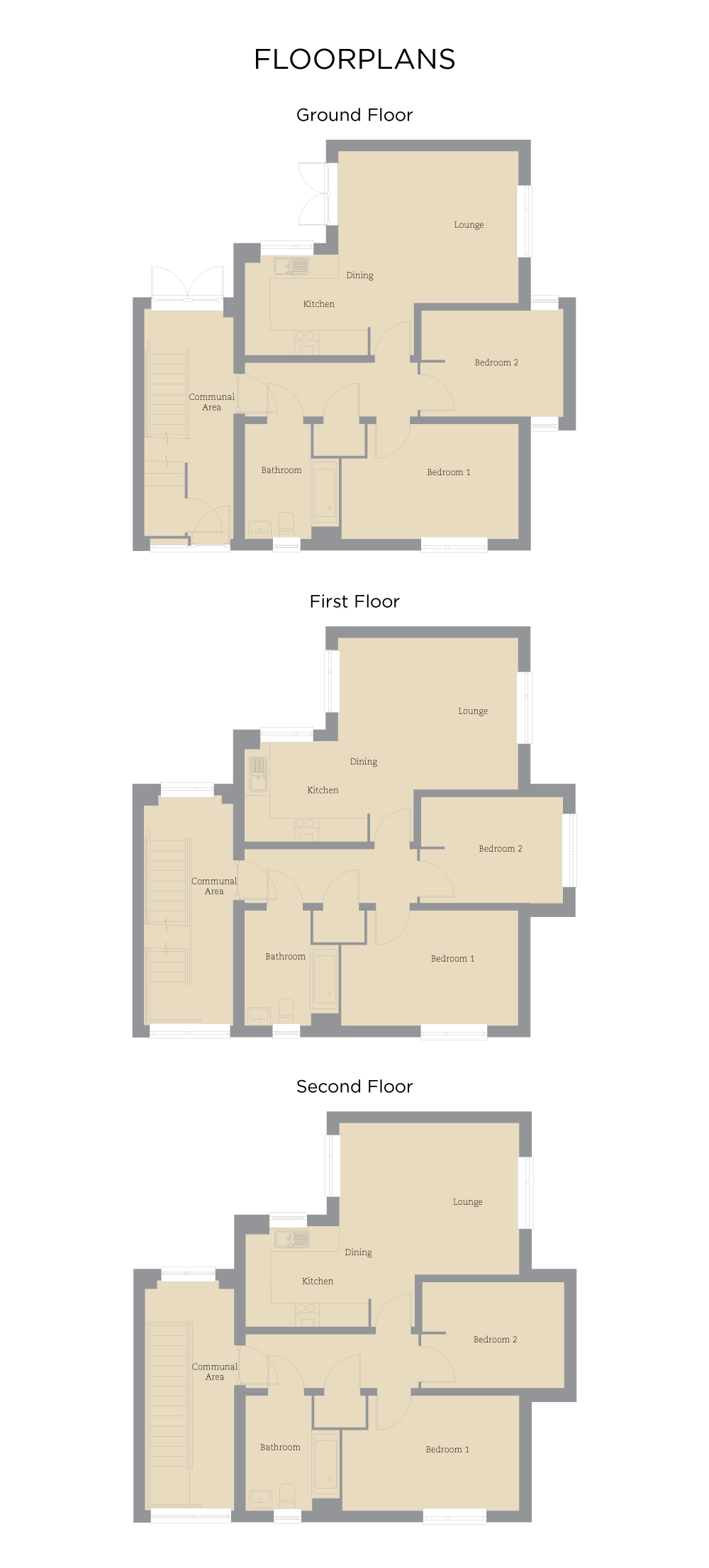 The Parker Floor Plans