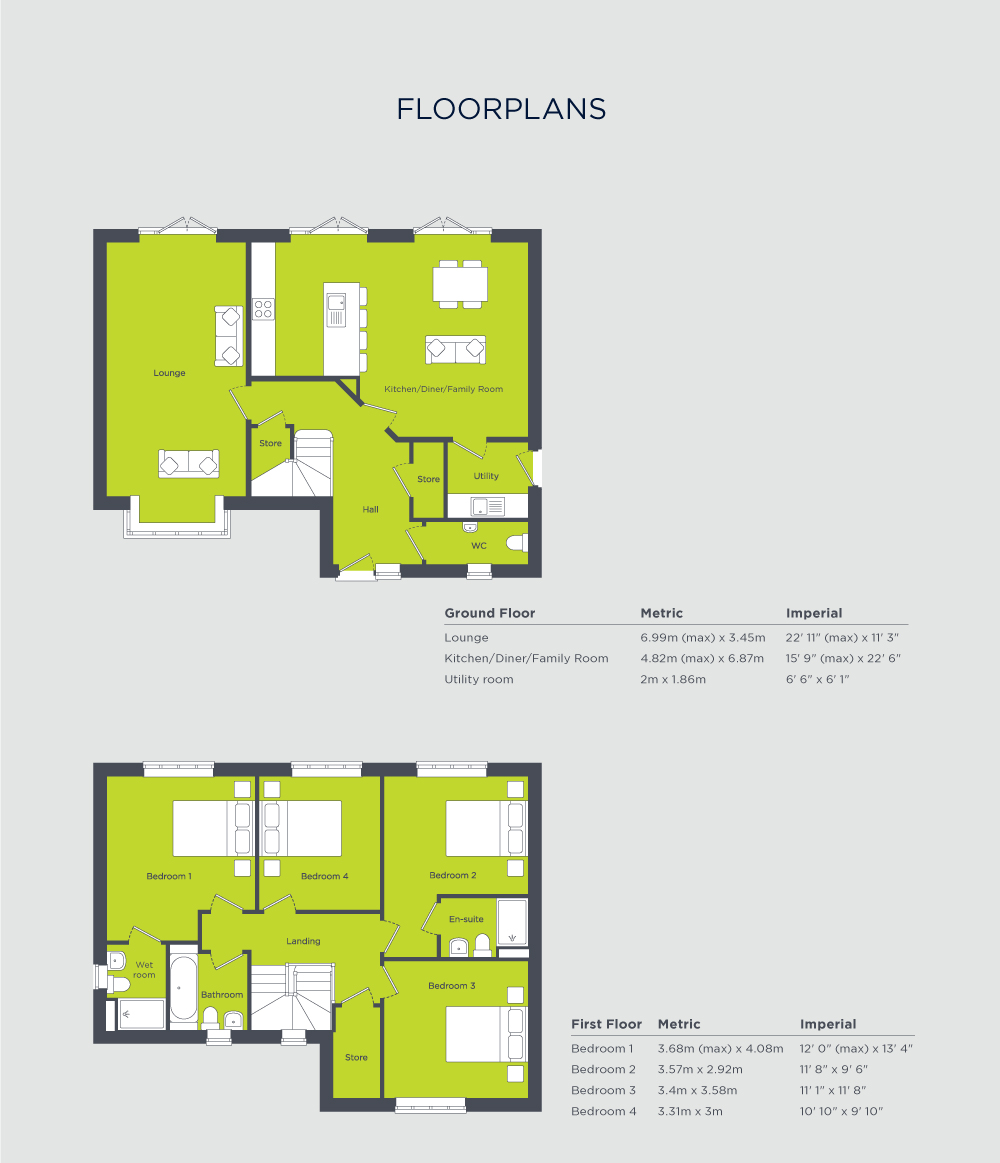 The Balmoral Floor Plans