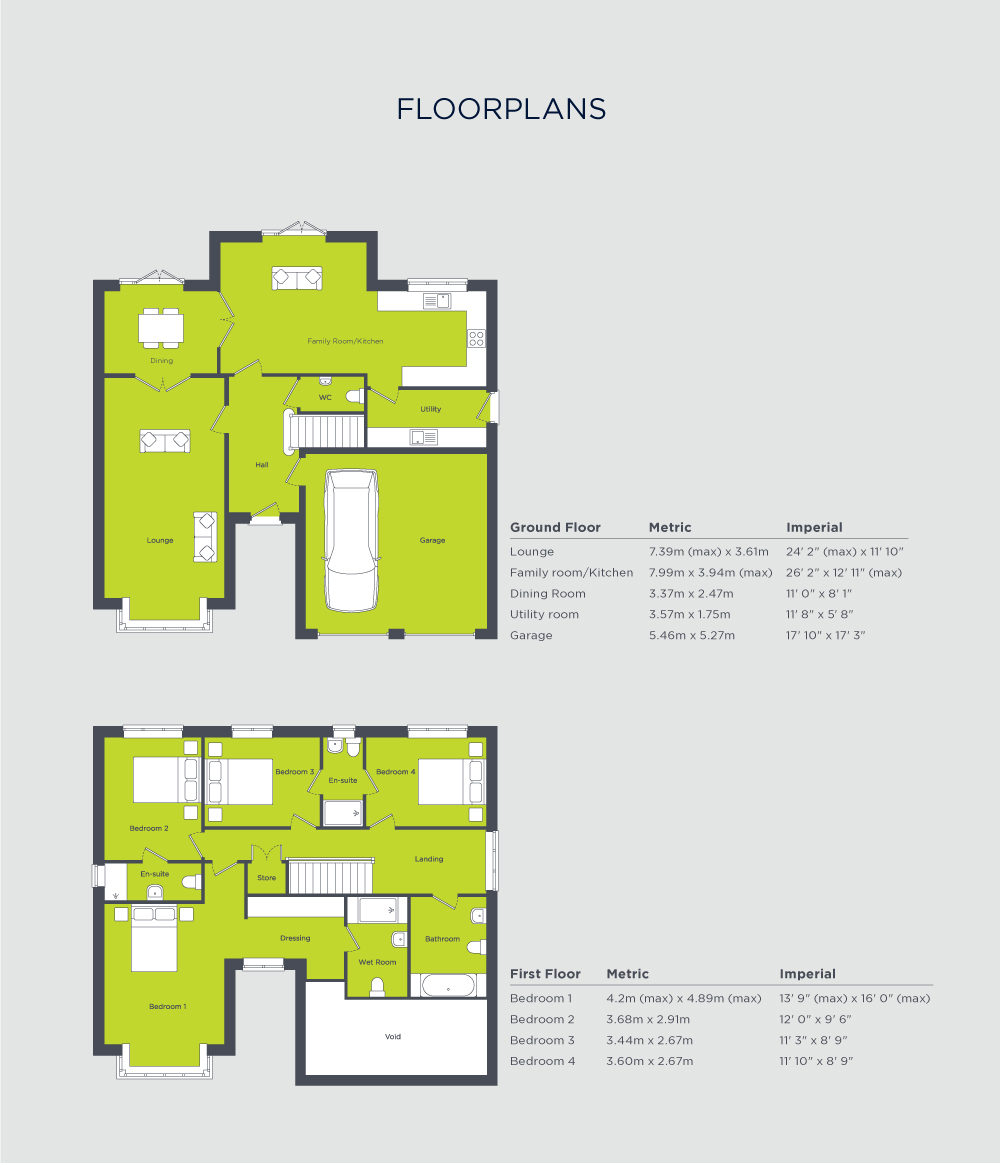 The Lowther Floor Plans