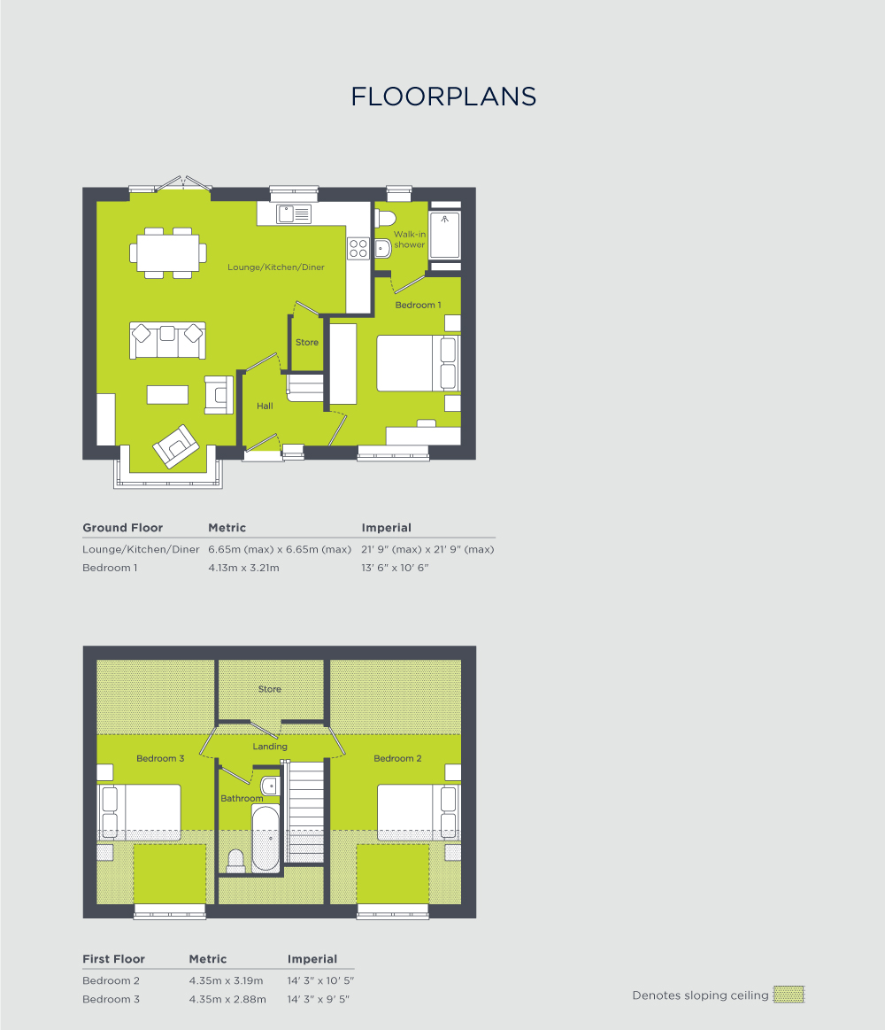 The Chertsey Floor Plans