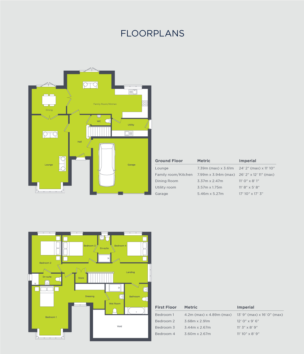 The Lowther Floor Plans